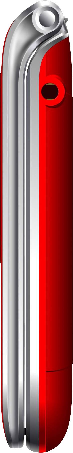 Beafon SL595 Klapp-Handy Rot, Silber