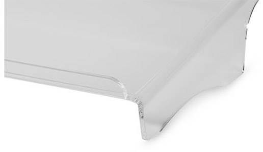 BakkerElkhuizen BNEQDOC100 Dokumentenhalter Transparent (B x H x T) 505 x 100 x 285 mm