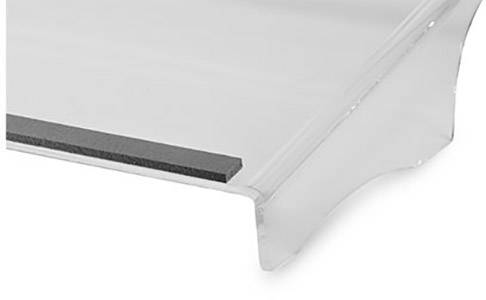 BakkerElkhuizen BNEQDOC100SP Dokumentenhalter Transparent (B x H x T) 505 x 100 x 285 mm