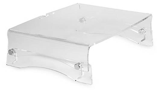 BakkerElkhuizen Monitor-Erhöhung Q-Riser 100 1 Transparent Höhenverstellbar