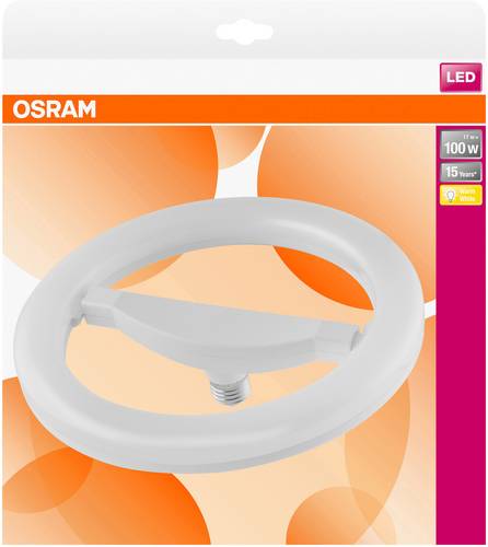 OSRAM LED EEK A+ (A++ - E) E27 Ringform 17W Warmweiß (Ø x L) 260.0mm x 86.0mm 1St.