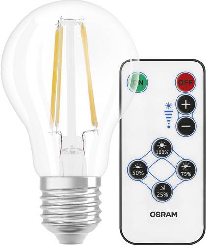 OSRAM LED EEK A+ (A++ - E) E27 Glühlampenform 8W Warmweiß (Ø x L) 60.0mm x 105.0mm 1St.