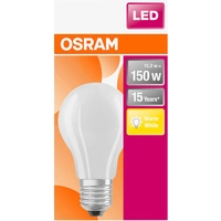 OSRAM HOMELIGHTING 4058075305014 LED EEK D (A - G) E27 Glühlampenform 17W = 150W Warmweiß (Ø x L) 70.0mm x 118mm 1St. OSRAM HOMELIGHTING 4058075305014 LED EEK D (A - G) E27 Glühlampenform 17W = 150W Warmweiß (Ø x L) 70.0mm x 118mm 1St.