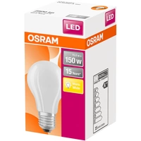 OSRAM HOMELIGHTING 4058075305014 LED EEK D (A - G) E27 Glühlampenform 17W = 150W Warmweiß (Ø x L) 70.0mm x 118mm 1St. OSRAM HOMELIGHTING 4058075305014 LED EEK D (A - G) E27 Glühlampenform 17W = 150W Warmweiß (Ø x L) 70.0mm x 118mm 1St.