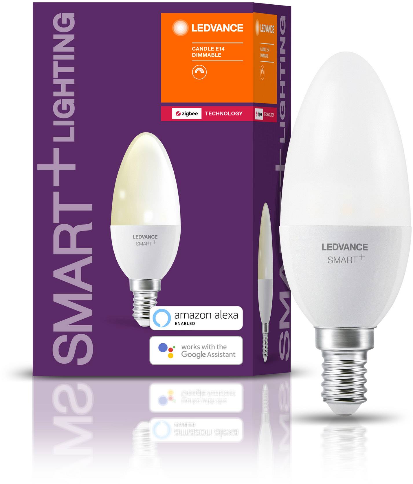LEDVANCE Smart+ LED-Leuchtmittel E14 6 W EEK: F (A - G) Warmweiß