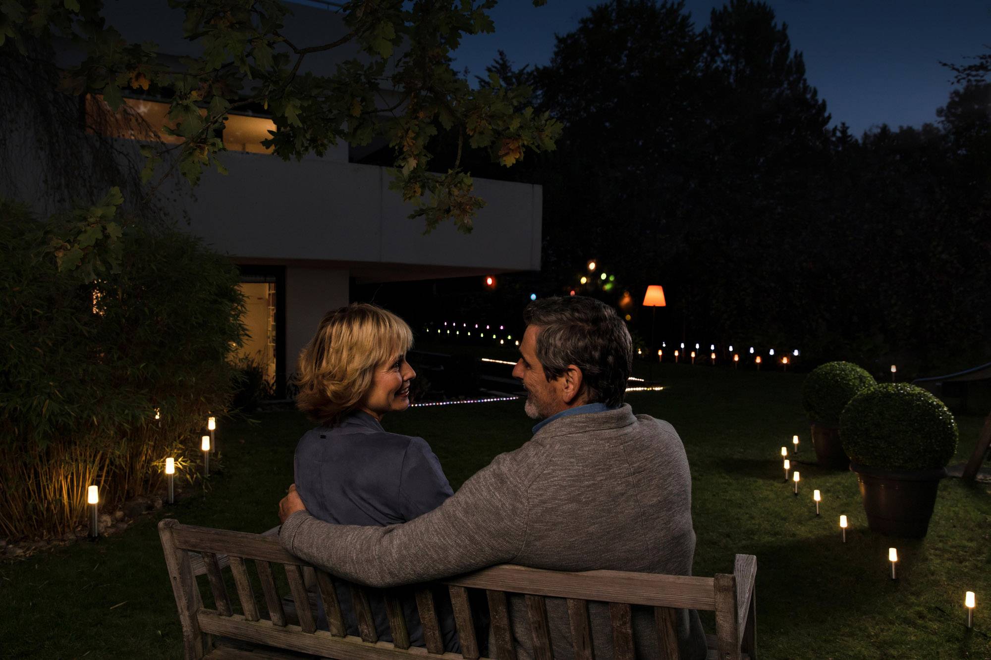 LEDVANCE Smart+ LED-Gartenspot (Erweiterung) LED fest eingebaut 4 W RGBW