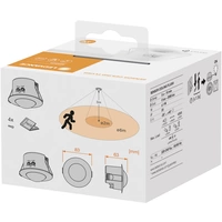 LEDVANCE 4058075240316 SENSOR CEILING FLUSH 360DEG IP20 WT Einbauleuchte LEDVANCE 4058075240316 SENSOR CEILING FLUSH 360DEG IP20 WT Einbauleuchte
