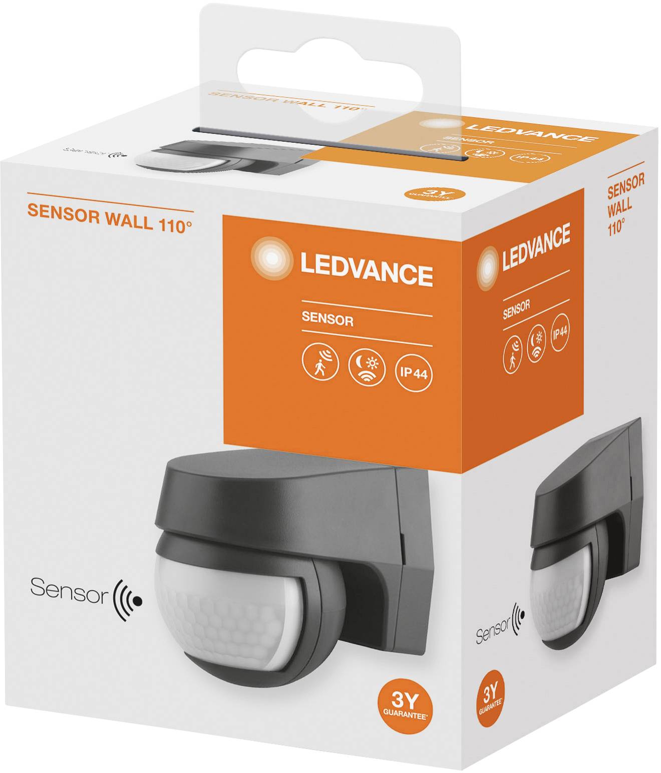 LEDVANCE 4058075244757 Bewegungsmelder 110° Dunkelgrau (matt) IP44