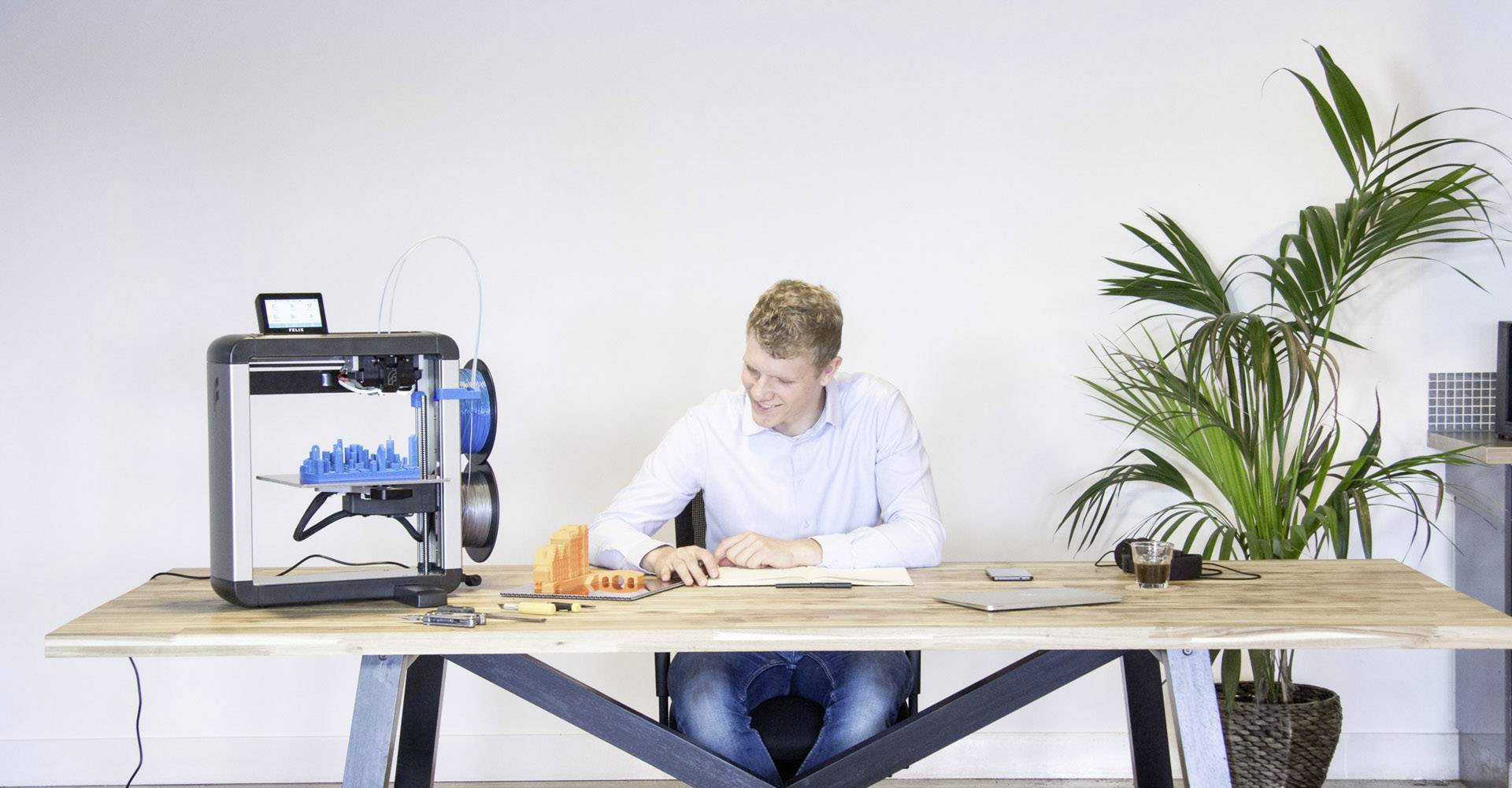 FELIX Printers TEC 4.1 Dual Extruder 3D Drucker