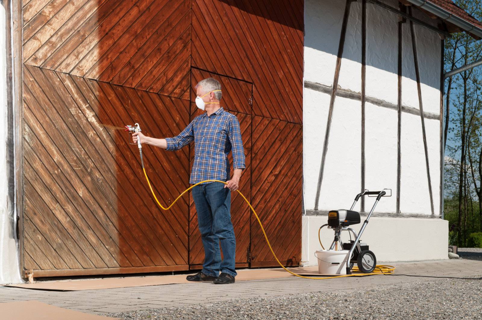 Wagner PP 90 Extra HEA Farbsprühsystem 800W Fördermenge (max.) 1.3