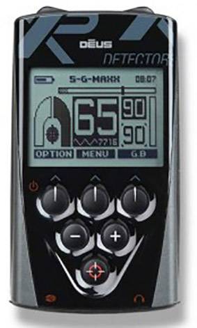XP Metal Detectors Deus 22 X35 RC WS4 Metalldetektor digital (LCD), akustisch RCWS4 22
