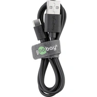 Goobay flach1A Lightning USB Ladegerät 5 W USB 2.0 Buchse A, Apple Lightning-Stecker Schwarz Steckdose Goobay flach1A Lightning USB Ladegerät 5 W USB 2.0 Buchse A, Apple Lightning-Stecker Schwarz Steckdose