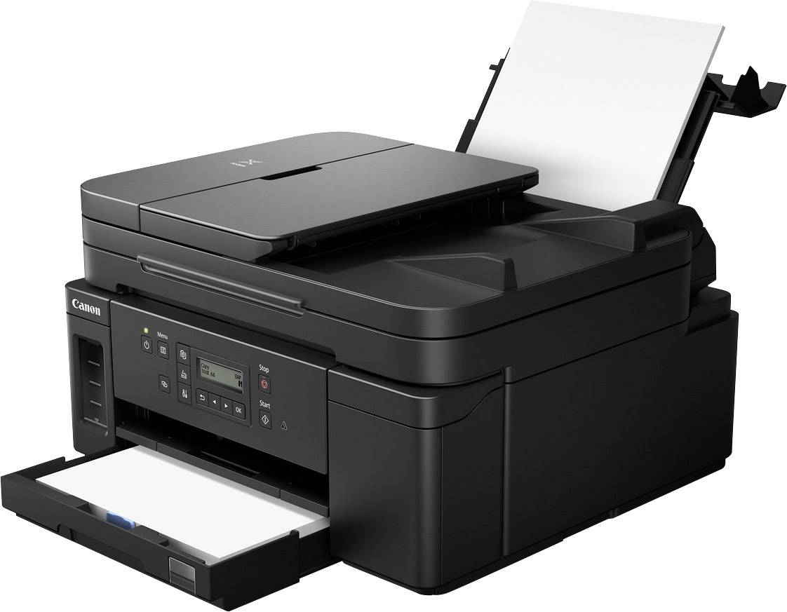 Canon PIXMA GM4050 Multifunktionsdrucker Tintenstrahl Schwarz-Weiß A4 Drucker, Scanner, Kopierer LAN, WLAN, Tintentank-System