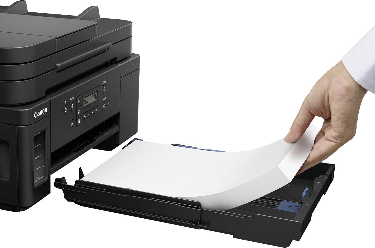 Canon PIXMA GM4050 Multifunktionsdrucker Tintenstrahl Schwarz-Weiß A4 Drucker, Scanner, Kopierer LAN, WLAN, Tintentank-System