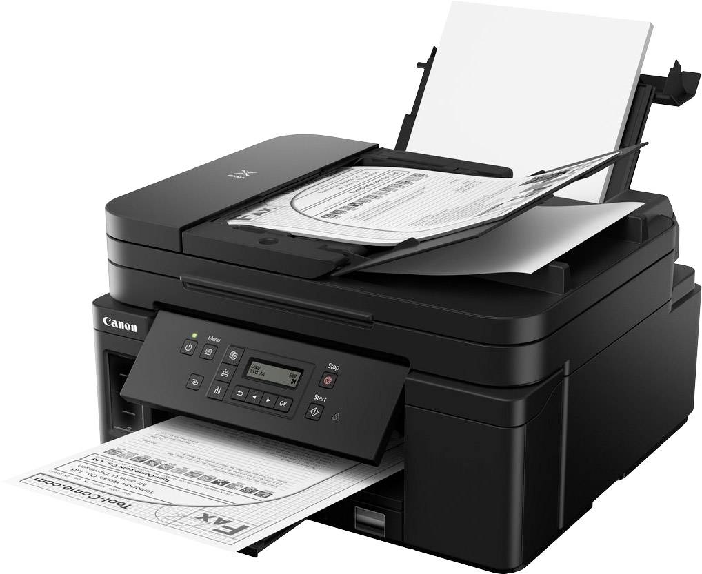 Canon PIXMA GM4050 Multifunktionsdrucker Tintenstrahl Schwarz-Weiß A4 Drucker, Scanner, Kopierer LAN, WLAN, Tintentank-System
