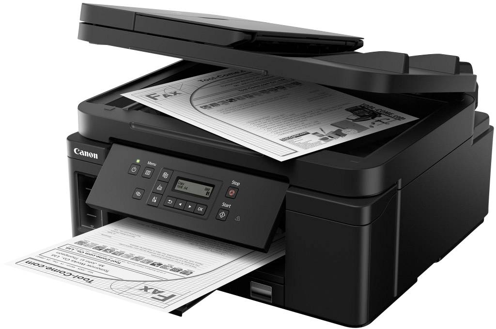 Canon PIXMA GM4050 Multifunktionsdrucker Tintenstrahl Schwarz-Weiß A4 Drucker, Scanner, Kopierer LAN, WLAN, Tintentank-System