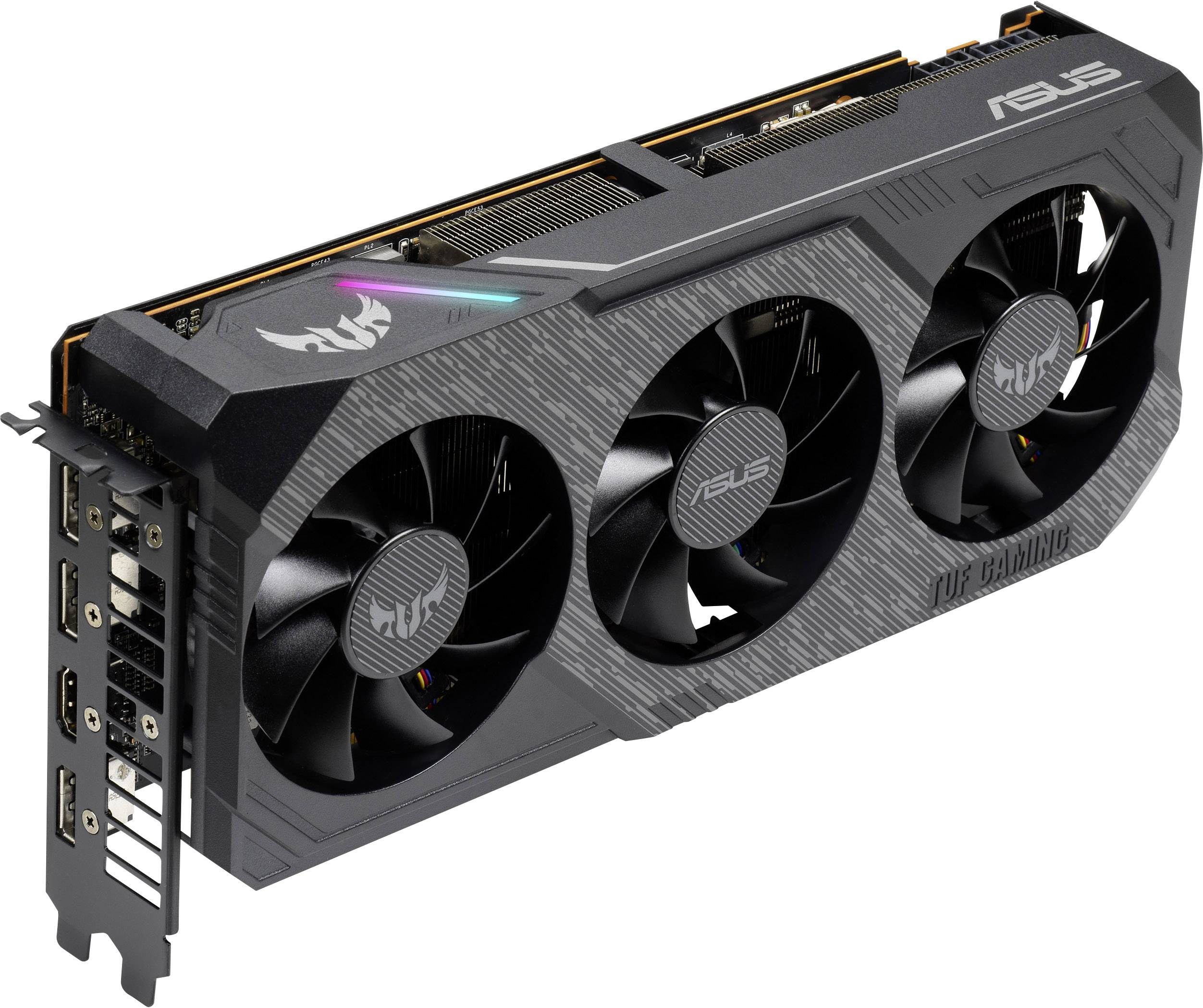 Asus Grafikkarte AMD Radeon RX 5700 Gaming Overclocked 8 GB GDDR6-RAM PCIe x16 HDMI®, DisplayPort