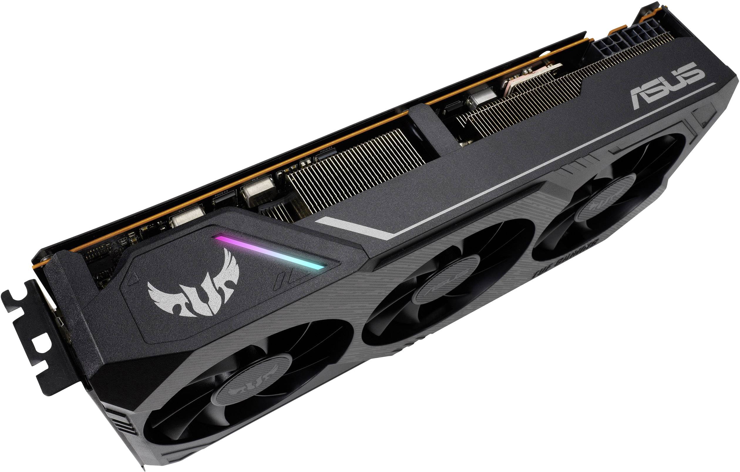 Asus Grafikkarte AMD Radeon RX 5700 Gaming Overclocked 8 GB GDDR6-RAM PCIe x16 HDMI®, DisplayPort