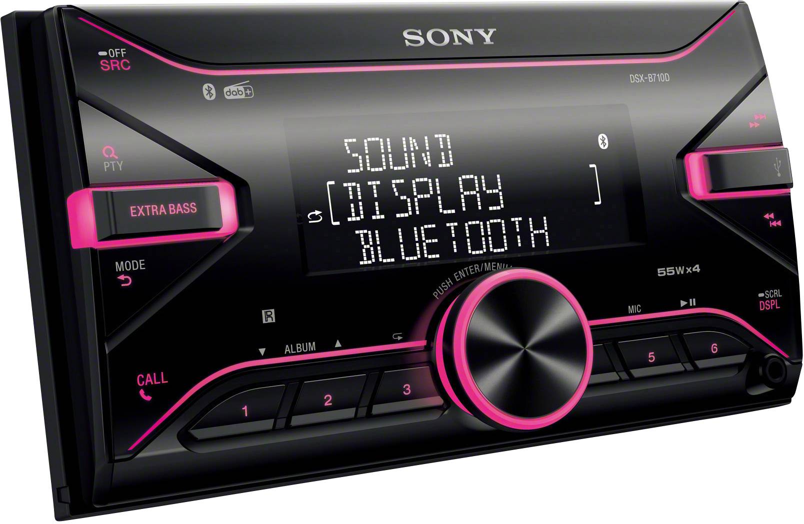 Sony DSX-B710KIT Autoradio DAB+ Tuner, inkl. DAB-Antenne