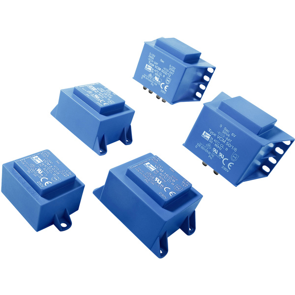 Block VCM 25/2/9 Transformateur pour circuits imprimés 1 x 230 V/AC 2 x 9 V/AC 25 VA