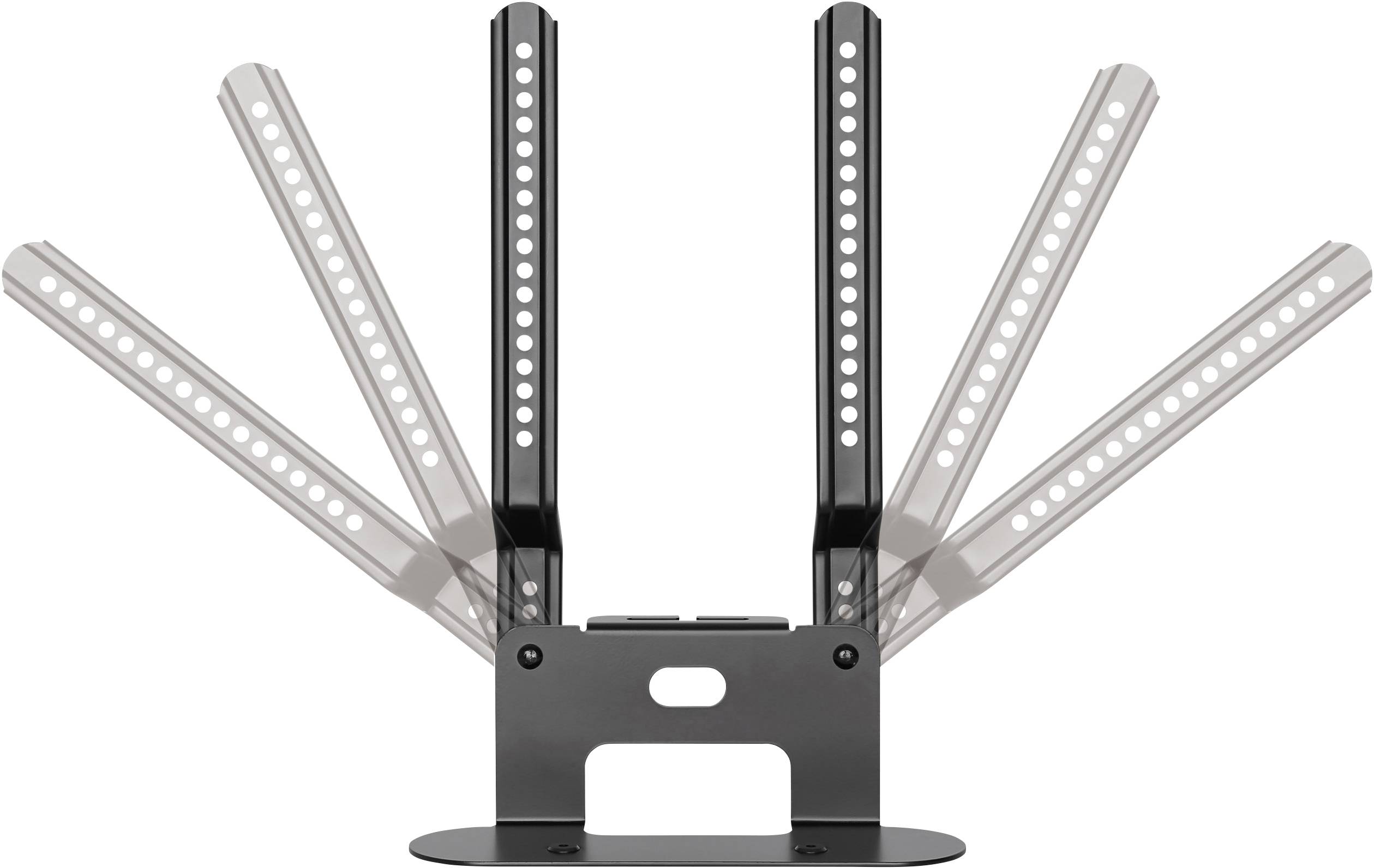 My Wall HS 6 L Lautsprecher-Wandhalterung Schwarz 1 St.