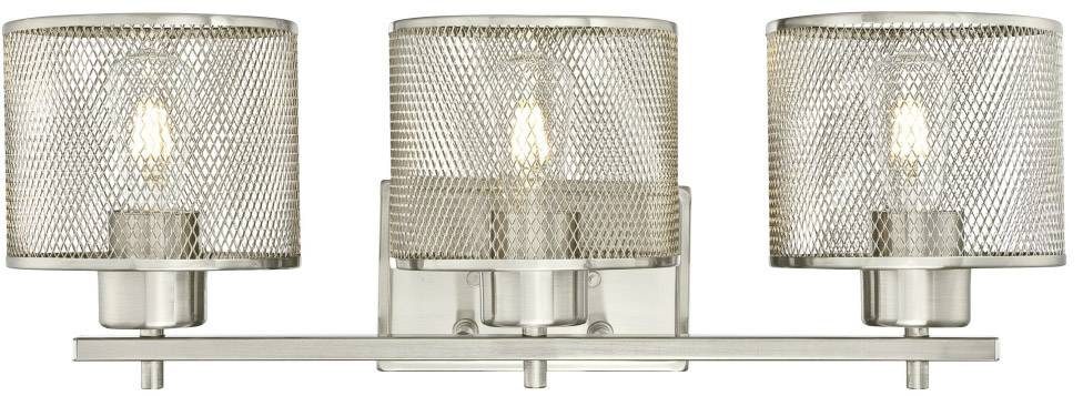 Westinghouse Morrison 63276 Wandleuchte E27 Nickel (gebürstet)