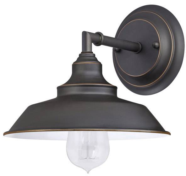 Westinghouse Iron Hill 63435 Wandleuchte E27 Bronze