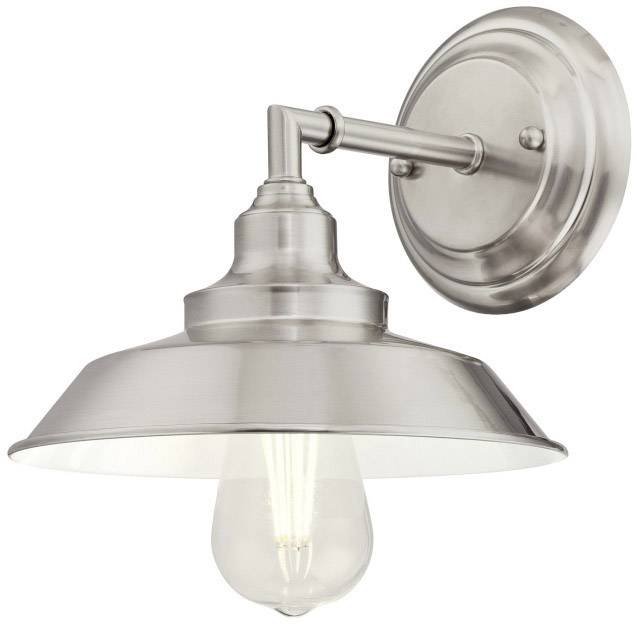 Westinghouse Iron Hill 63543 Wandleuchte E27 Nickel (gebürstet)