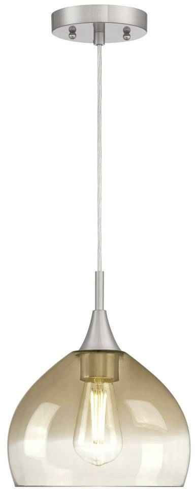 Westinghouse Amber 63669 Pendelleuchte E27 Nickel (gebürstet)