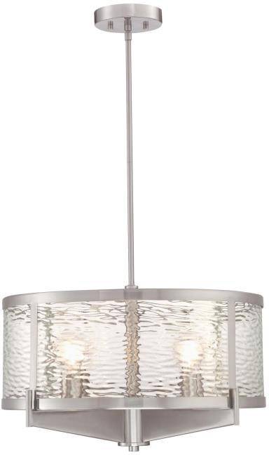 Westinghouse Branston 63682 Pendelleuchte E27 Nickel (gebürstet)