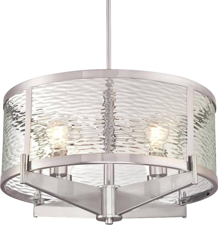 Westinghouse Branston 63682 Pendelleuchte E27 Nickel (gebürstet)