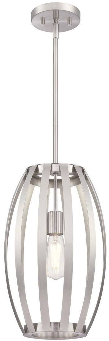 Westinghouse Brushed-Nickel 63728 Pendelleuchte E27 Nickel (gebürstet)