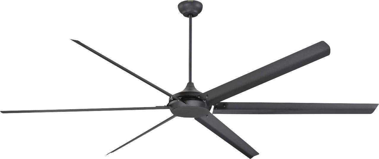 Westinghouse Widespan Deckenventilator (Ø x H) 254.00cm x 83.00cm Flügelfarbe: Schwarz (matt) Gehäusefarbe (Details): Schwarz