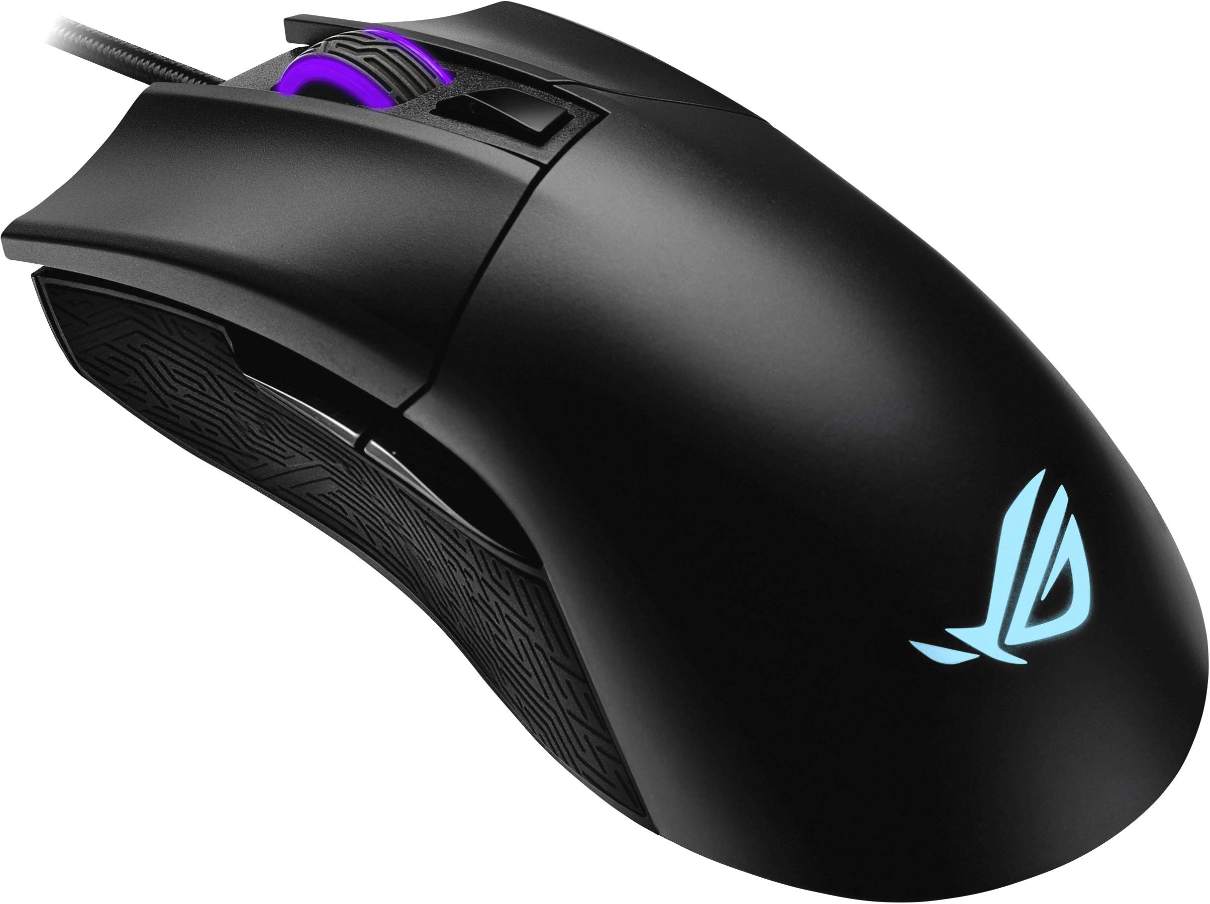 Asus ROG Gladius 2 Origin Gaming-Maus USB Optisch Schwarz 12000 dpi Beleuchtet