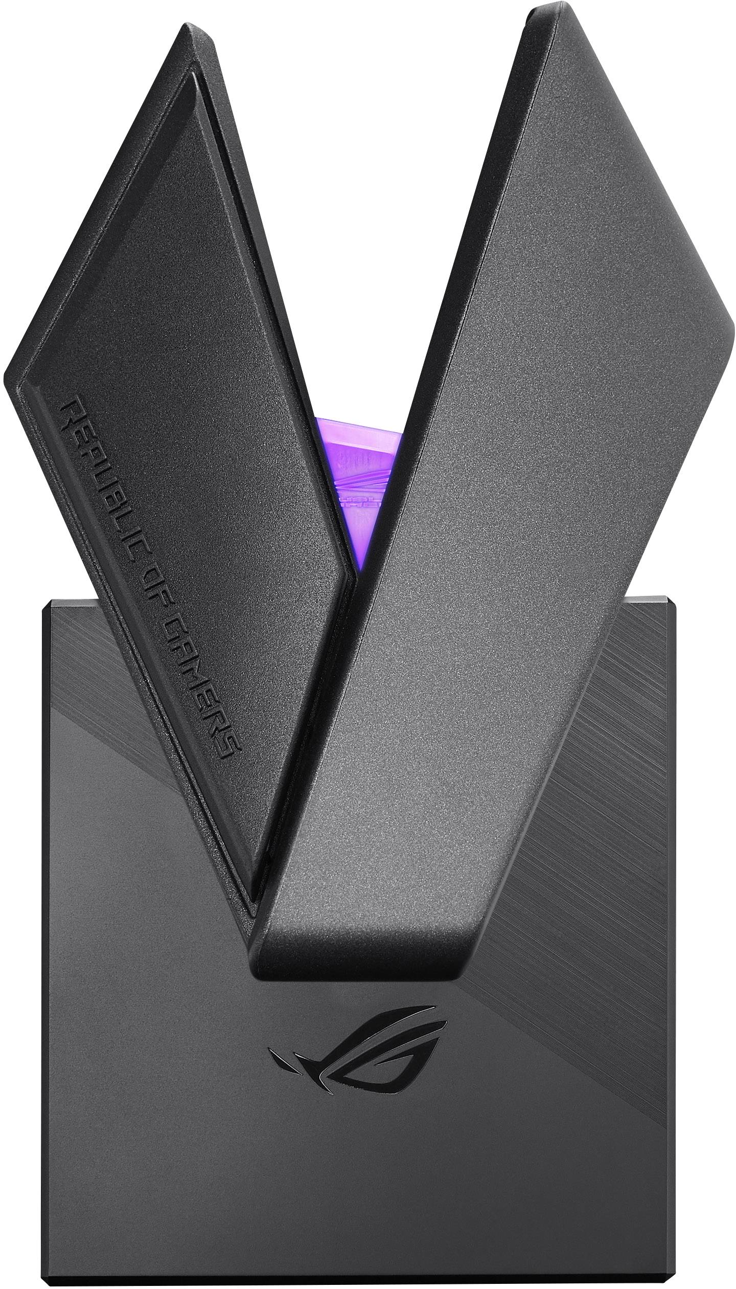 Asus ROG Throne QI Kopfhörerständer Schwarz