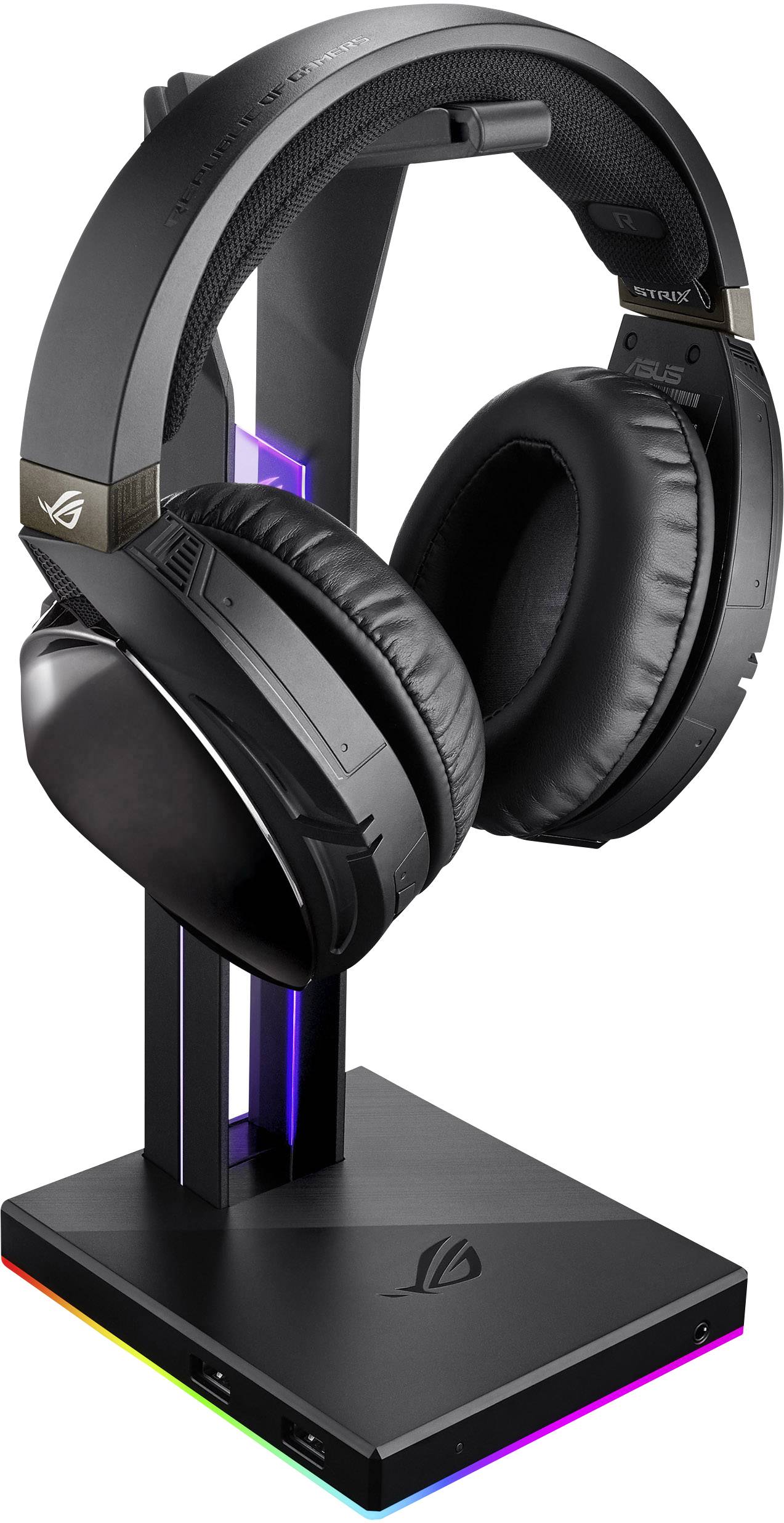 Asus ROG Throne QI Kopfhörerständer Schwarz