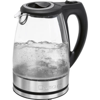 Clatronic WKS 3744G Wasserkocher Edelstahl, Glas Fassungsvermögen: 1.7l Clatronic WKS 3744G Wasserkocher Edelstahl, Glas Fassungsvermögen: 1.7l