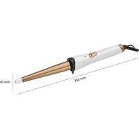 Profi-Care PC-HC 3049 Lockenstab Weiß, Gold mit Ionisierung Profi-Care PC-HC 3049 Lockenstab Weiß, Gold mit Ionisierung