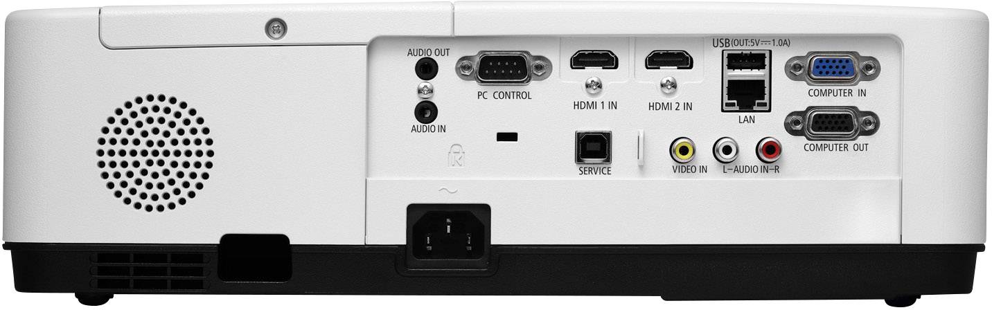 NEC Beamer MC342X LCD Helligkeit: 3400 lm 1024 x 768 XGA, 3840 x 2160 UHD 16000 : 1 Weiß