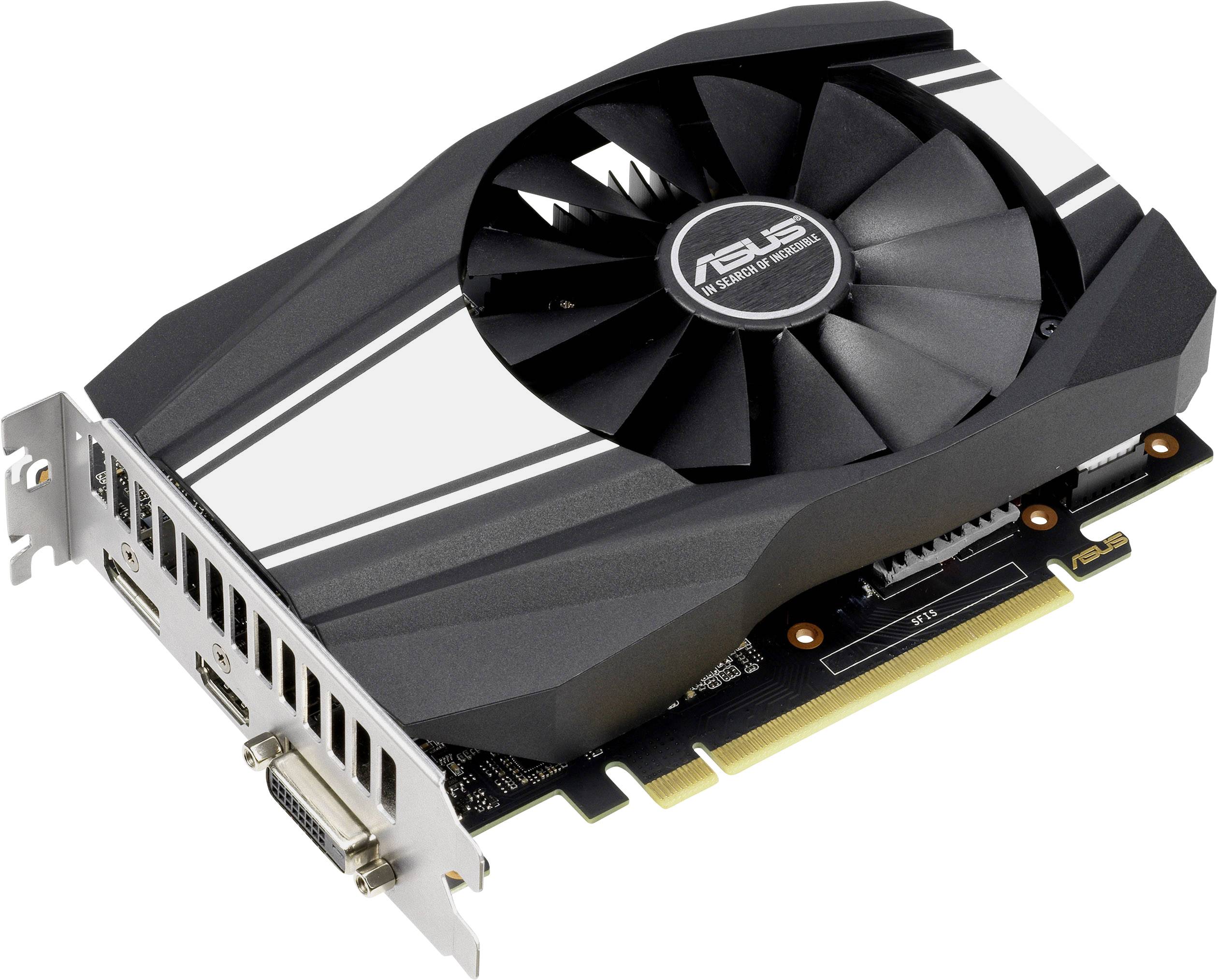 Asus Grafikkarte Nvidia GeForce GTX1660 SUPER 6 GB GDDR6-RAM PCIe x16 HDMI®, DV, DisplayPort Übertaktet / Overclocked
