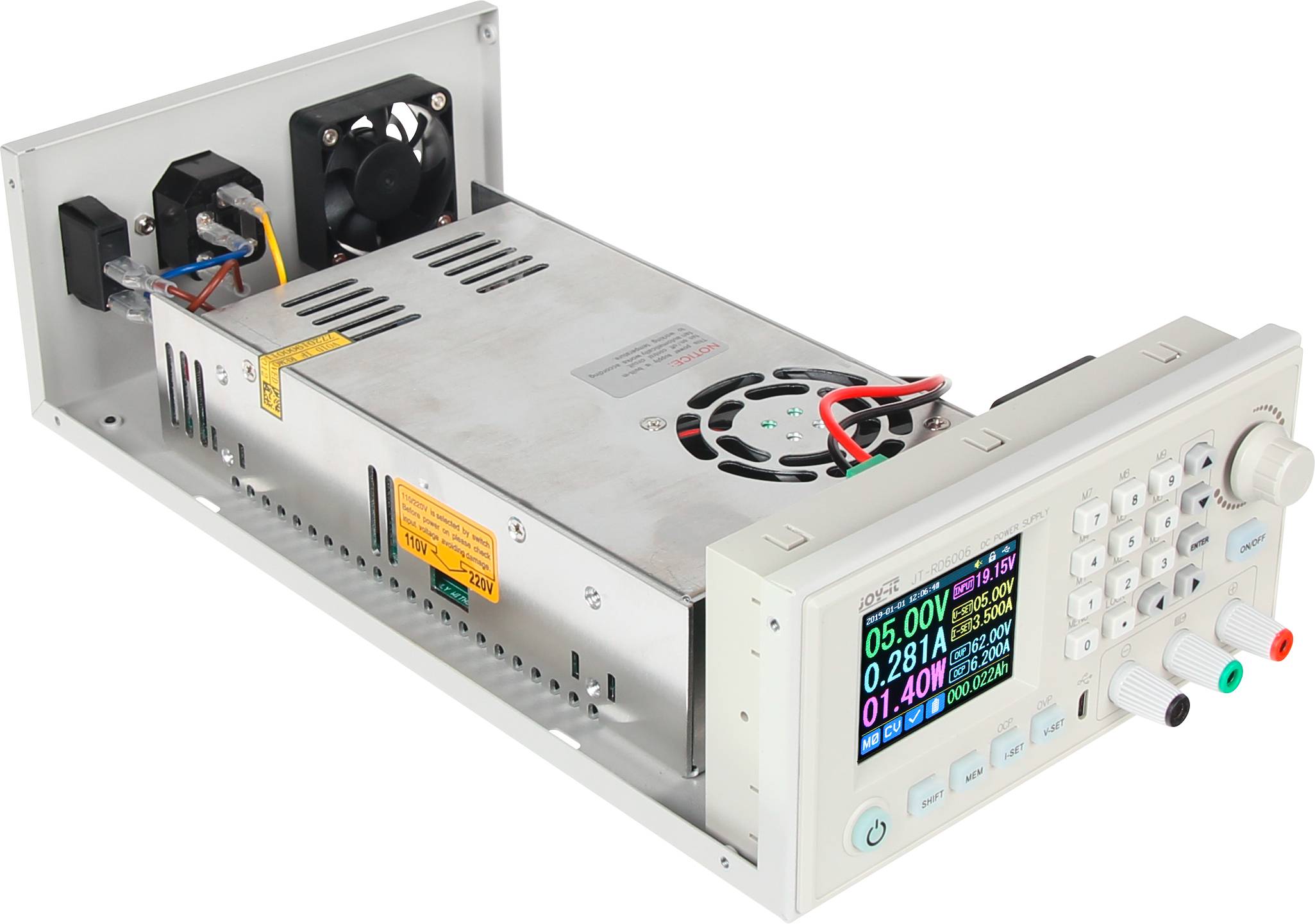 Joy-it RD6006 Comfort JT-RD6006-CASE02 Gehäuse 172 x 310 x 86 1St.