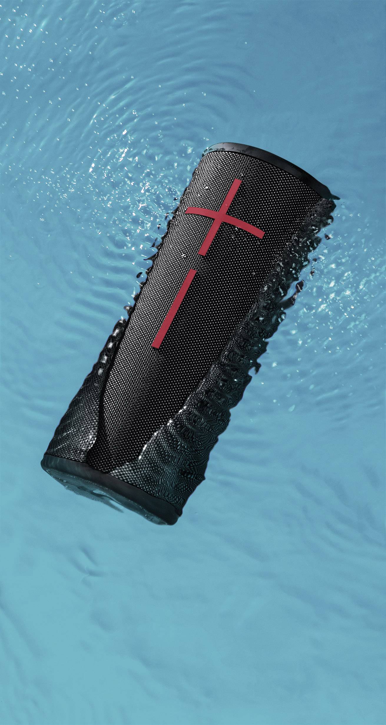 Ultimate Ears Boom 3 Bluetooth® Lautsprecher tragbar, schockresistent, staubfest, wasserdicht Schwarz, Rot