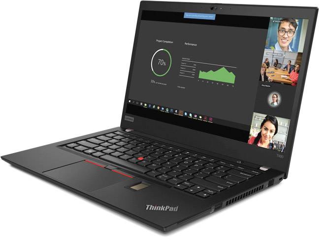 Lenovo ThinkPad T490 35.6cm (14.0 Zoll) Notebook Intel Core i7 i7-8565U 8GB 512GB SSD Nvidia GeForce MX250 Windows® 10 Pro Schwarz
