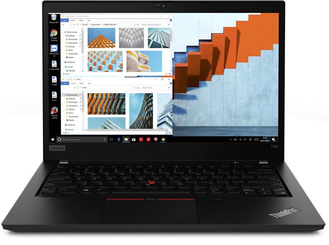 Lenovo ThinkPad T490 35.6cm (14.0 Zoll) Notebook Intel Core i7 i7-8565U 8GB 512GB SSD Nvidia GeForce MX250 Windows® 10 Pro Schwarz