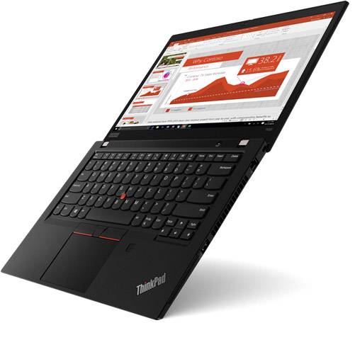 Lenovo ThinkPad T490 35.6cm (14.0 Zoll) Notebook Intel Core i7 i7-8565U 8GB 512GB SSD Nvidia GeForce MX250 Windows® 10 Pro Schwarz