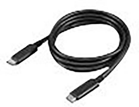 Schwarzes HDMI-Kabel, gewickelt, mit zwei Steckern an den Enden. Ideal für die Verbindung von digitalen Geräten zur Datenübertragung.