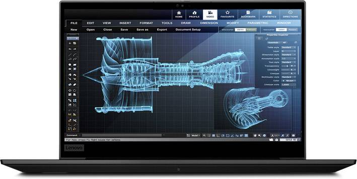 Lenovo ThinkPad P1 (2nd Gen) 20QT 39.6cm (15.6 Zoll) Workstation, Notebook Intel® Core™ i7 i7-9750H 16GB 512GB SSD Nvidia Quadro