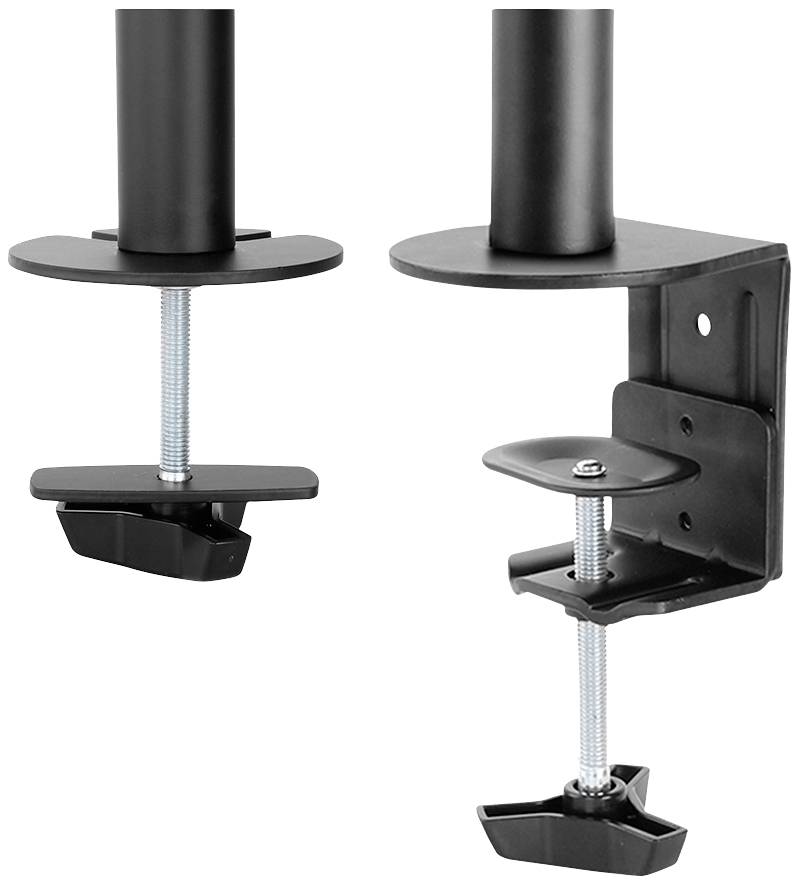 Neomounts FPMA-D510BLACK 1fach Monitor-Tischhalterung 25,4cm (10") - 81,3cm (32") Drehbar, Neigbar, Schwenkbar Schwarz