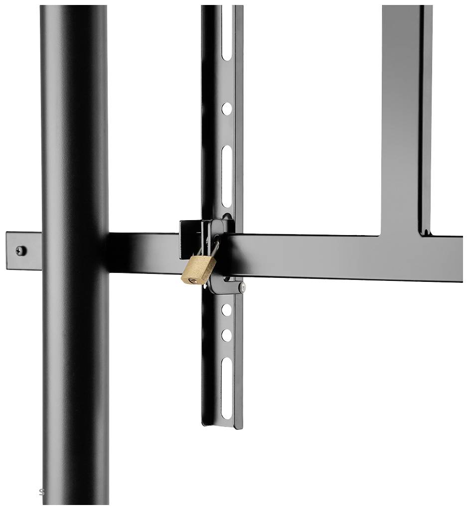 Neomounts NS-M3600BLACK TV-Rollwagen 94,0 cm (37") - 203,2 cm (80") Bodenständer, Starr