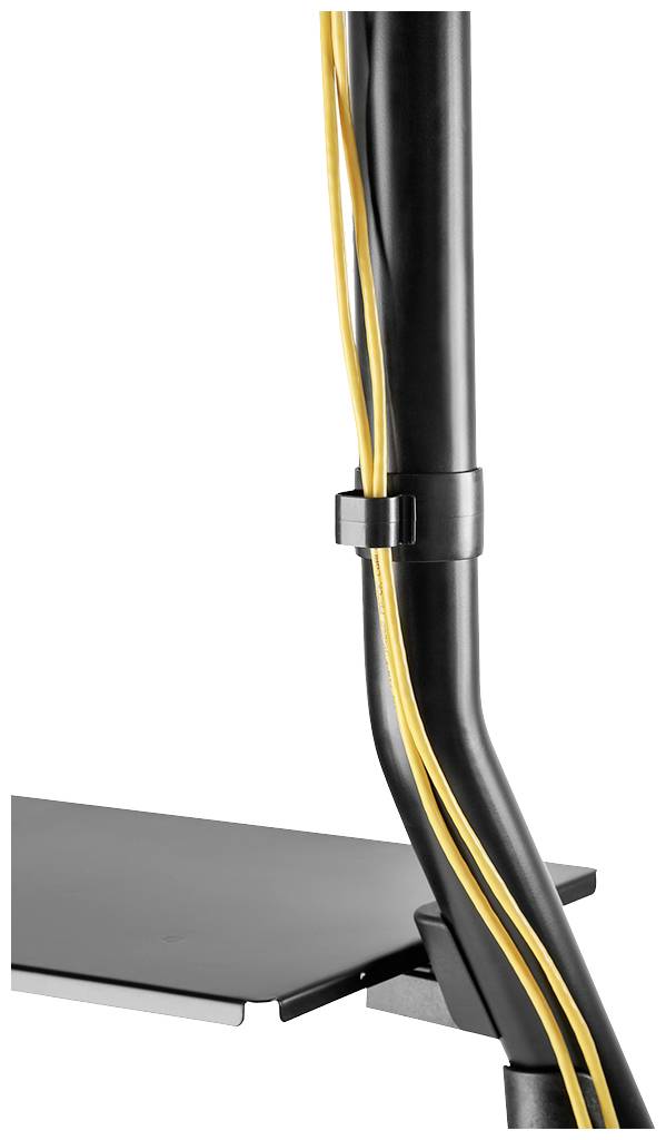 Neomounts NS-M3800BLACK TV-Rollwagen 152,4cm (60") - 254,0cm (100") Bodenständer, Starr